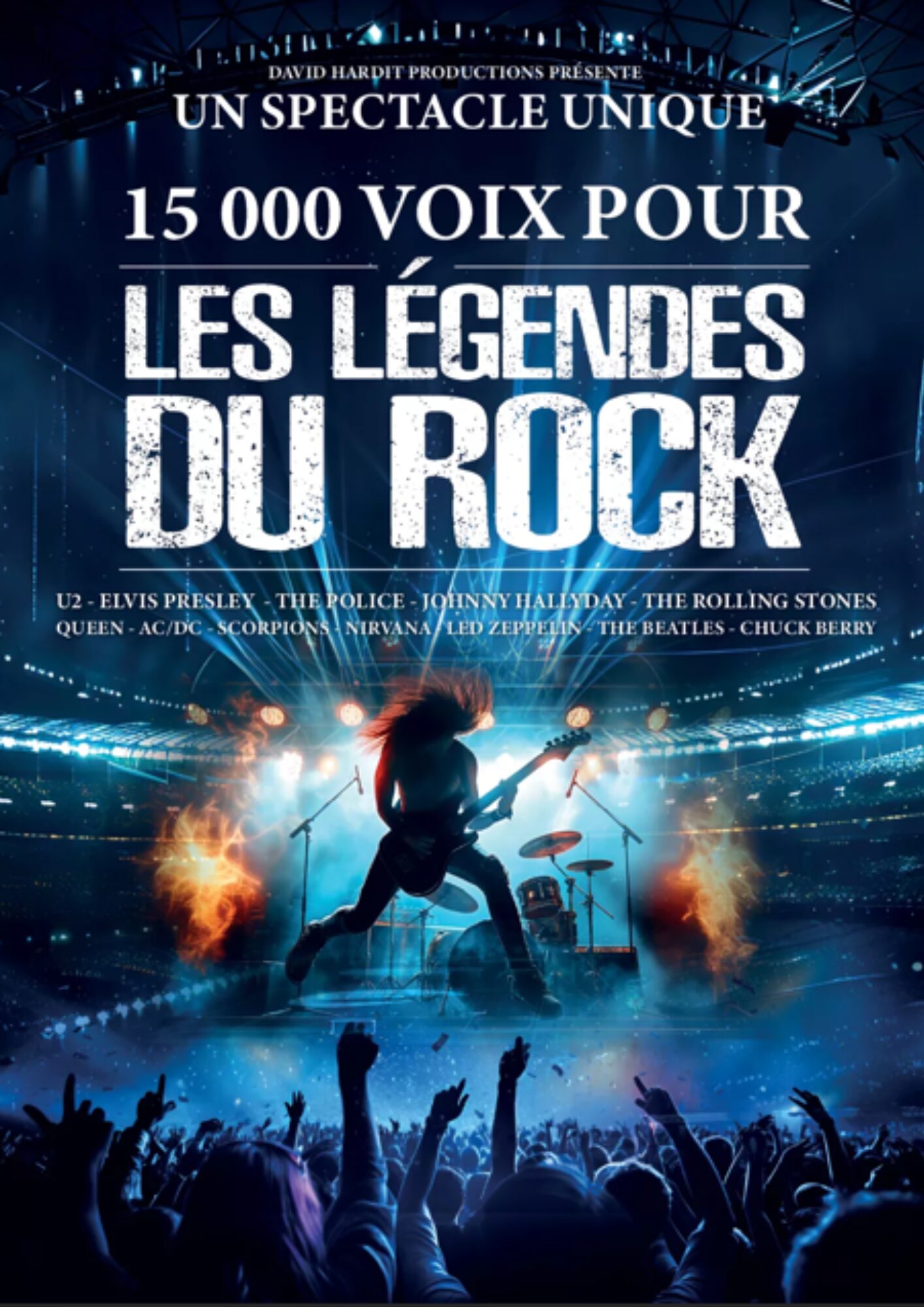 15 000 voix pour les légendes du rock | Glaz Arena