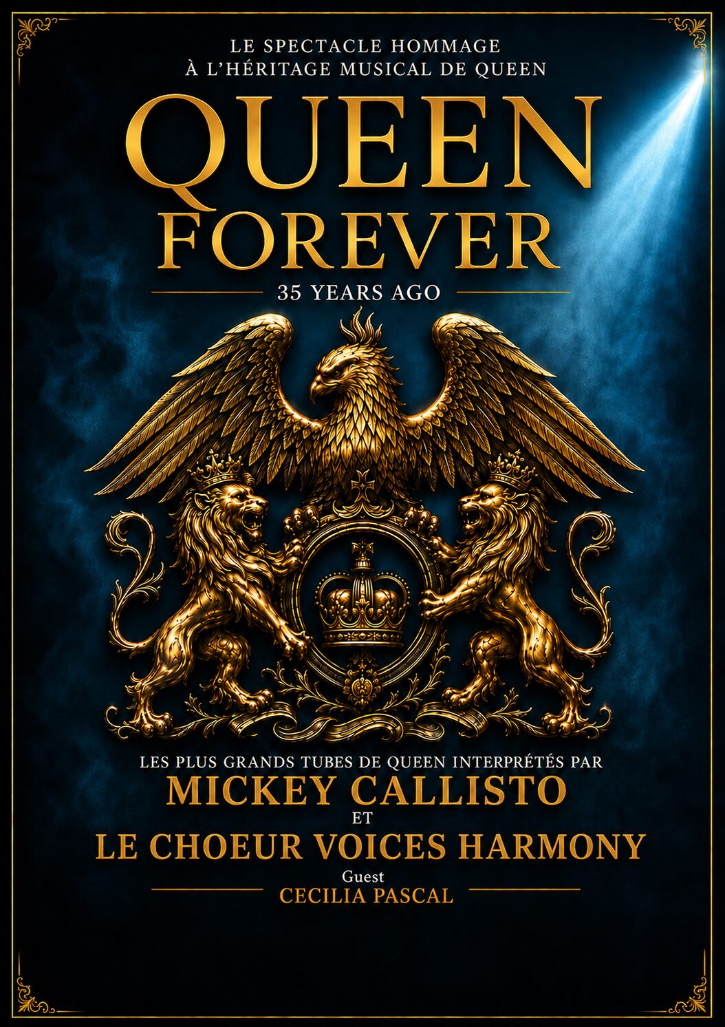 Queen Forever en concert à la Glaz Arena le Ven 12 nov