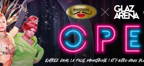 Affiche du spectacle Open du Cabaret Moustache Rennes